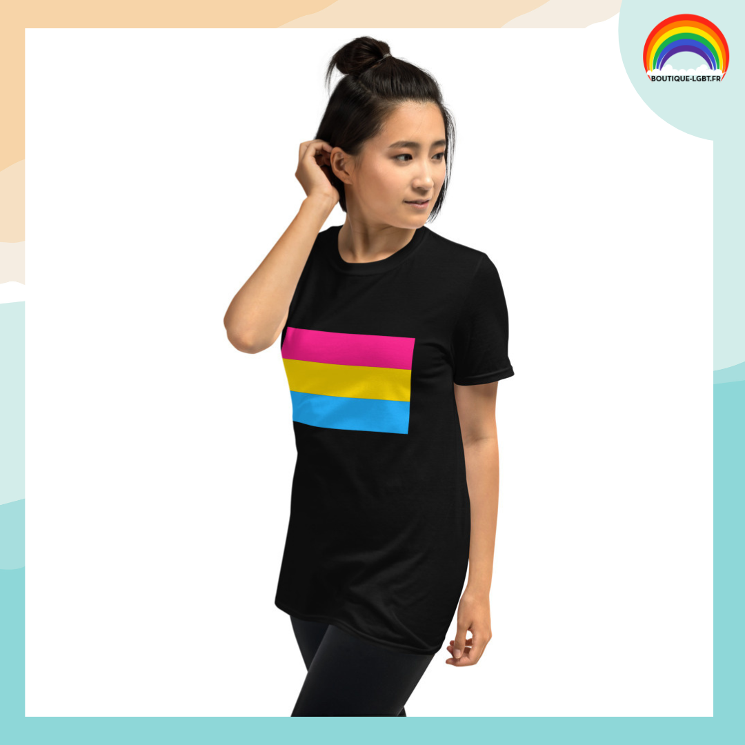 T-Shirt Drapeau Pansexuelle | Boutique LGBT